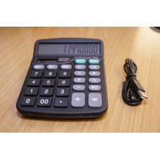 Desktop Calculator with Hidden Voice Recorder